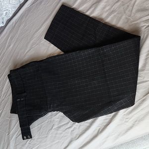 Black and Tan checkered dress pant